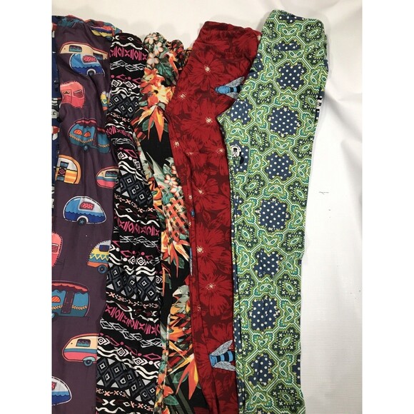 Lot Of 7 Pairs OS LulaRoe 1 Other Leggings Size One Size - Picture 6 of 8